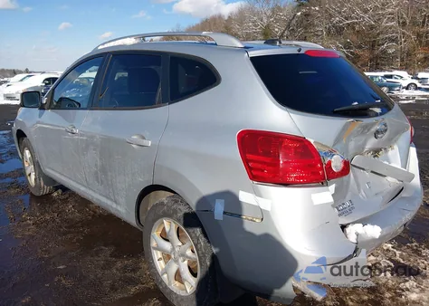 2009 Nissan Rogue Sl из США, поврежденный, VIN JN8AS58V39W162151